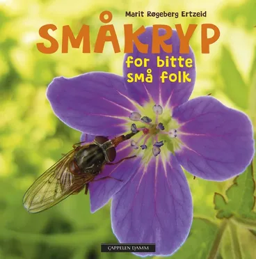 Omslag Småkryp for bitte små folk av Marit Røgeberg Ertzeid (Innbundet)