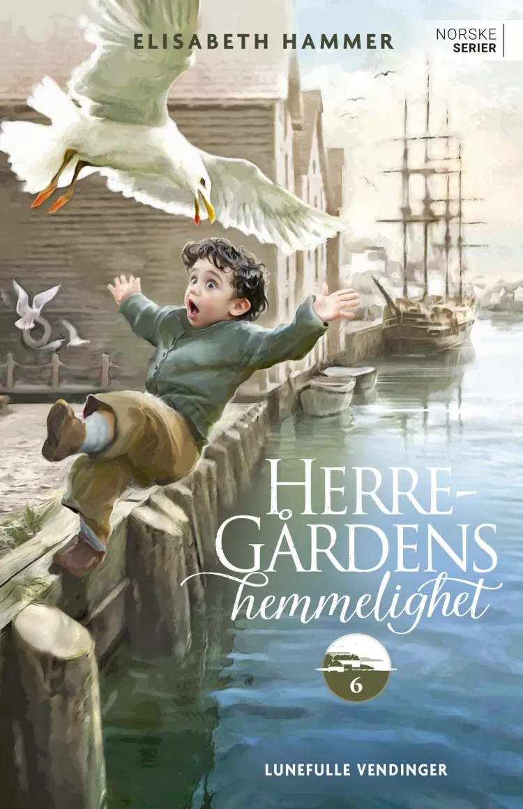 Omslag Lunefulle vendinger av Elisabeth Hammer (Heftet)