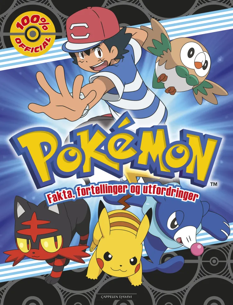 Omslag Pokémon - fakta, fortellinger og utfordringer (Innbundet)
