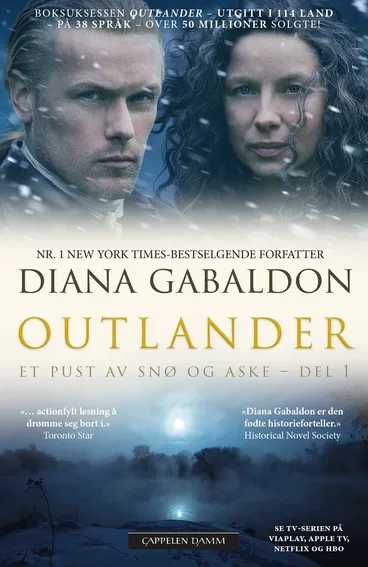 Omslag Et pust av snø og aske – del 1 av Diana Gabaldon (Heftet)