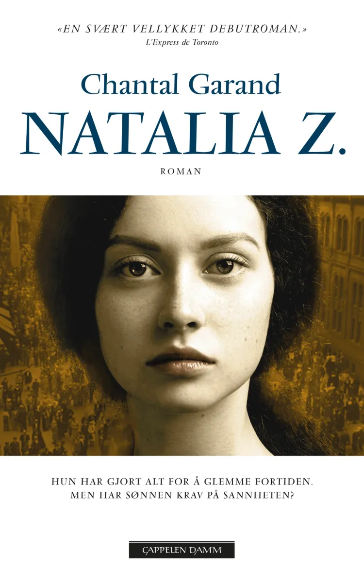 Omslag Natalia Z. av Chantal Garand (Innbundet)