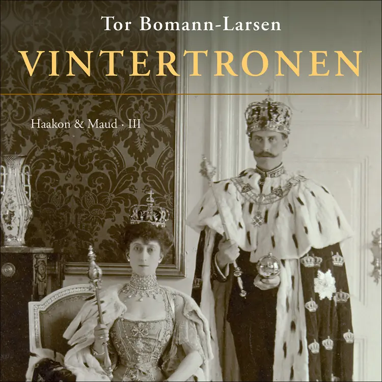 Omslag Vintertronen av Tor Bomann-Larsen (Lydbok)