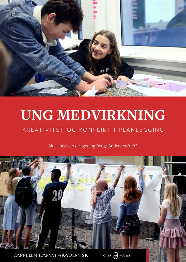 Omslag Ung medvirkning av Aina Landsverk Hagen og Bengt Andersen (red.) (Ebok)