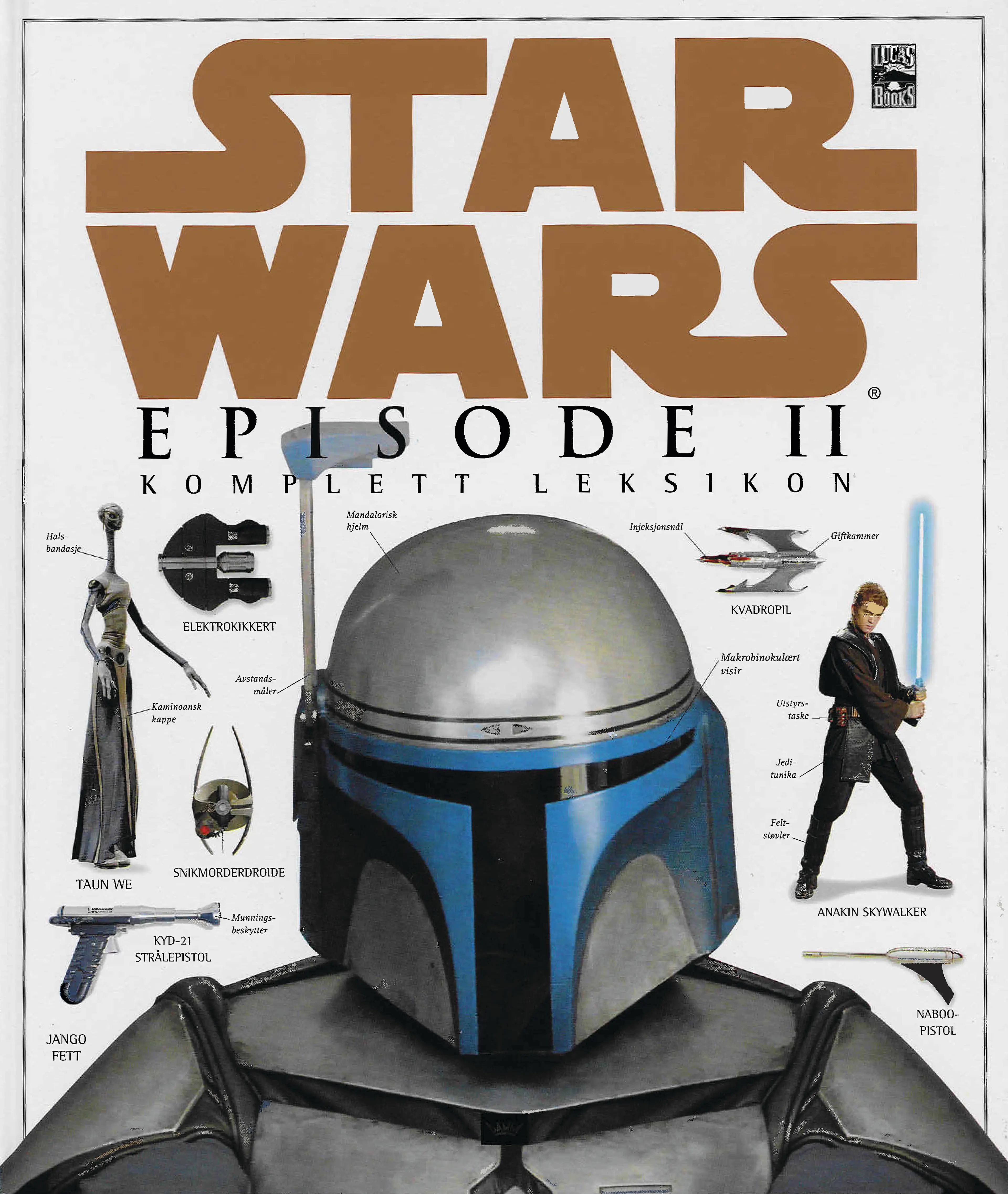 Omslag Star Wars - Episode II - komplett leksikon av David West Reynolds (Innbundet)