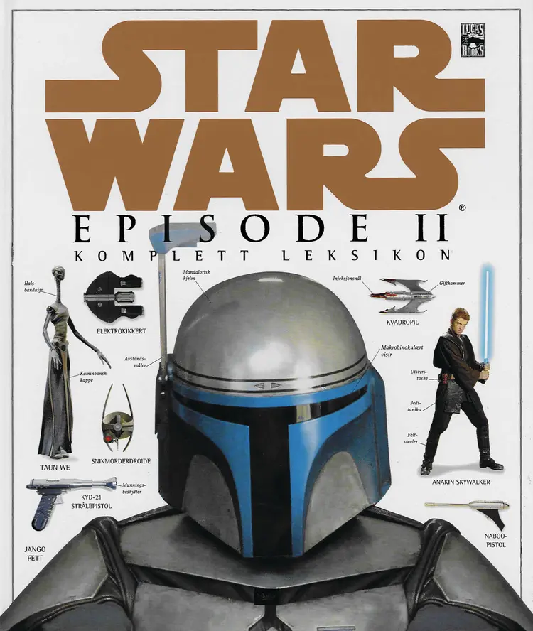Omslag Star Wars - Episode II - komplett leksikon av David West Reynolds (Innbundet)