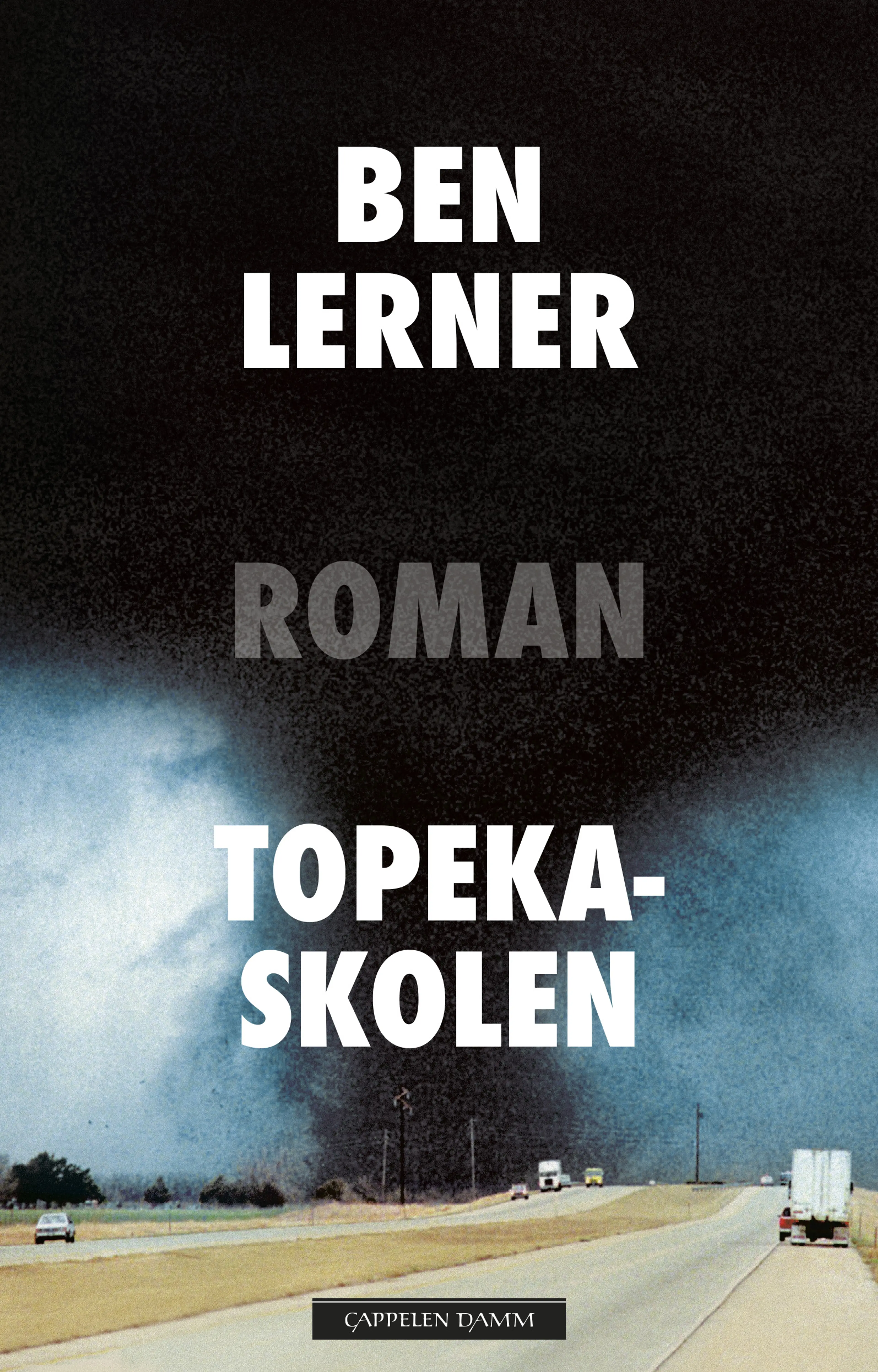 Omslag Topeka-skolen av Ben Lerner (Innbundet)