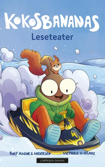 Omslag Kokosbananas leseteater av Rolf Magne G. Andersen (Heftet)