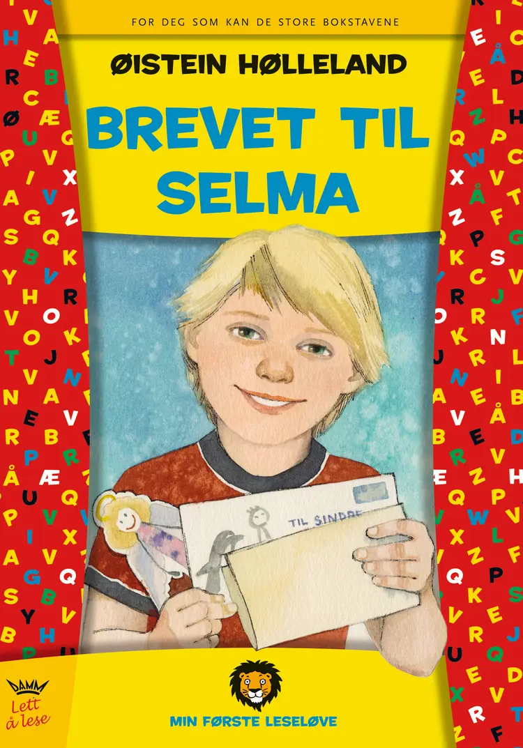 Omslag Min første leseløve - Brevet til Selma av Øistein Hølleland (Innbundet)