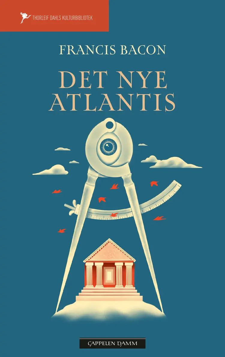 Omslag Det nye Atlantis av Francis Bacon (Innbundet)