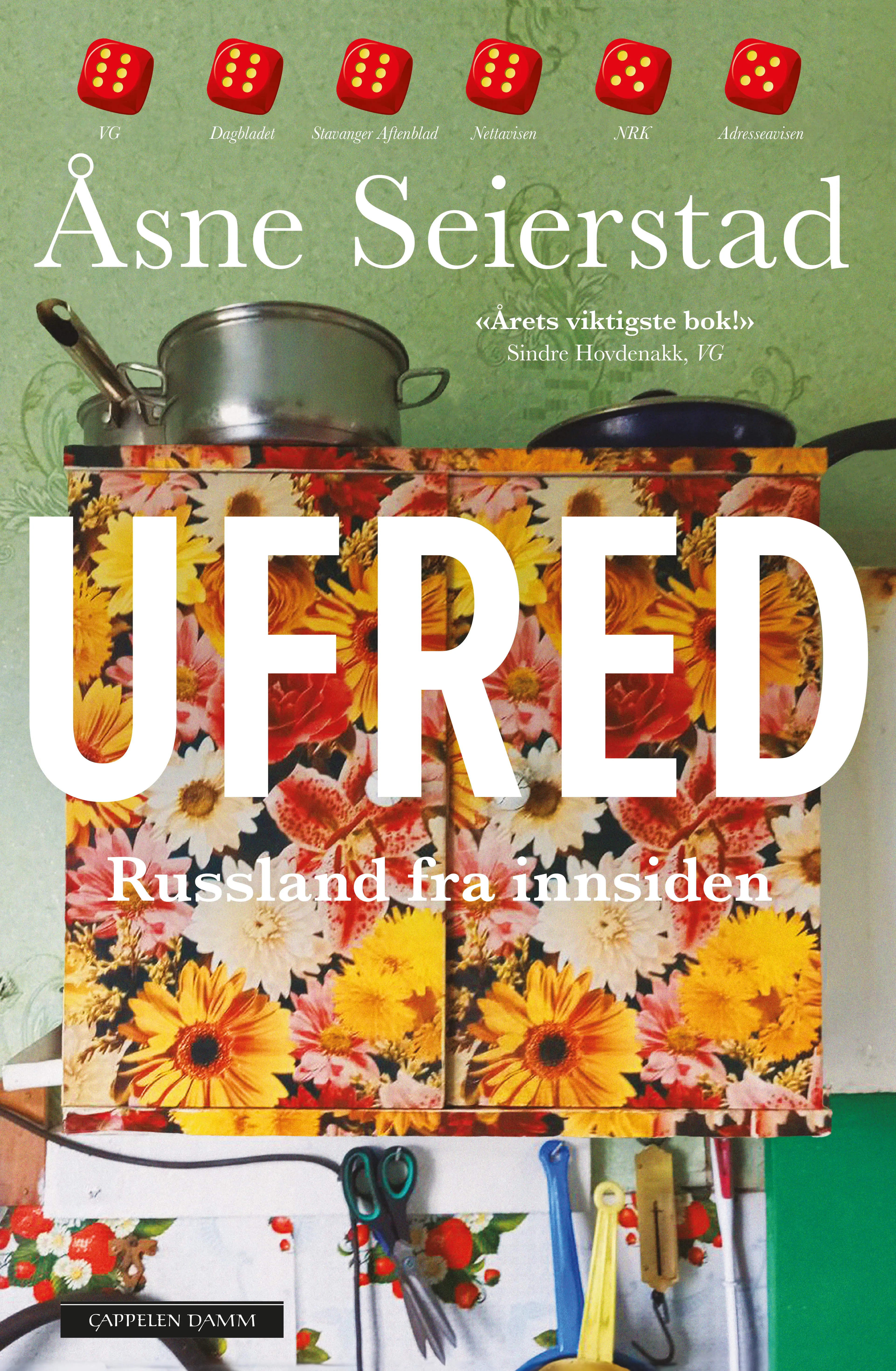 Omslag Ufred av Åsne Seierstad (Innbundet)