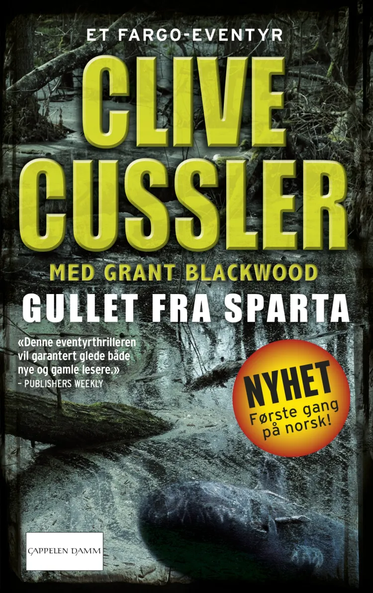 Omslag Gullet fra Sparta av Clive Cussler (Ebok)