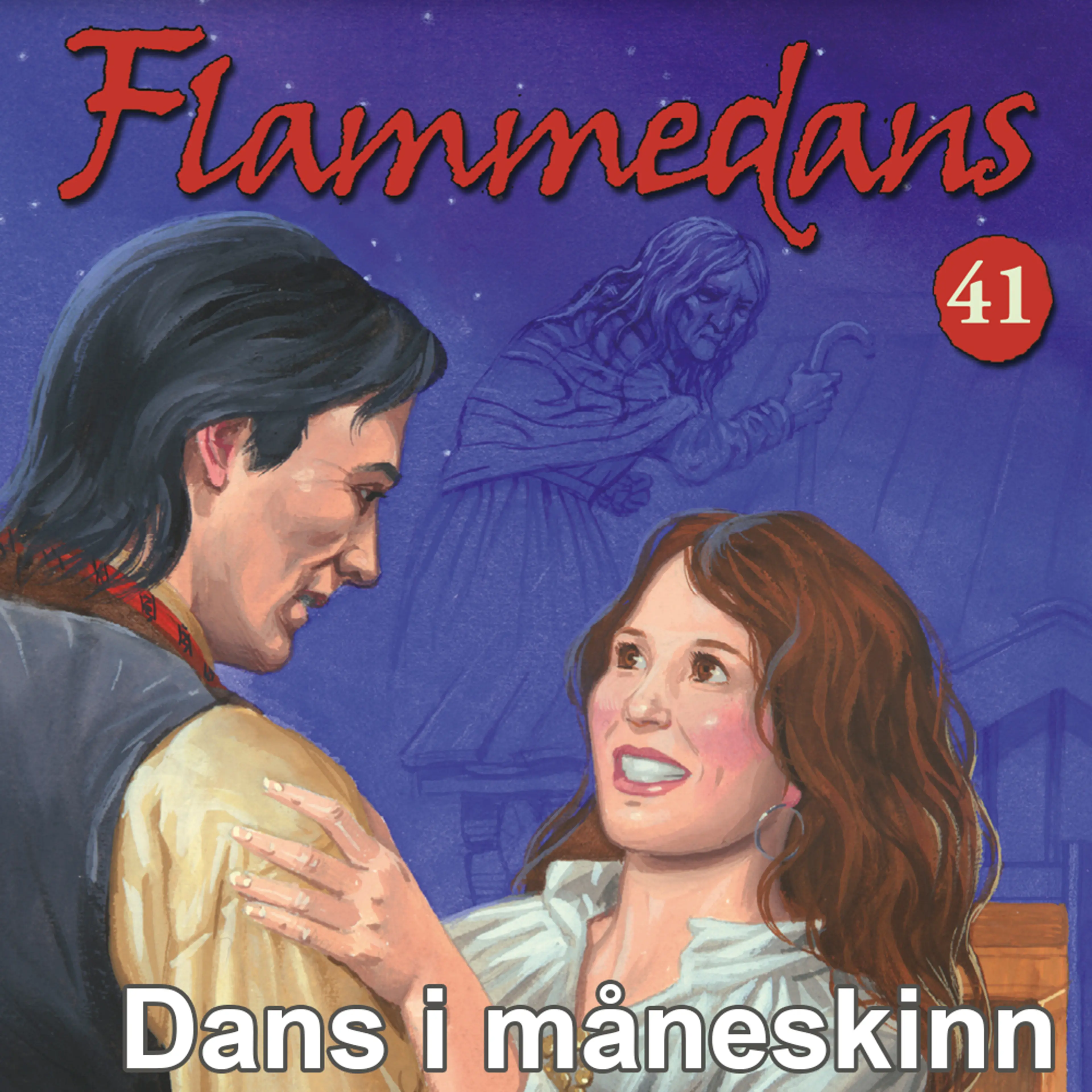 Omslag Dans i måneskinn av Jane Mysen (Lydbok)