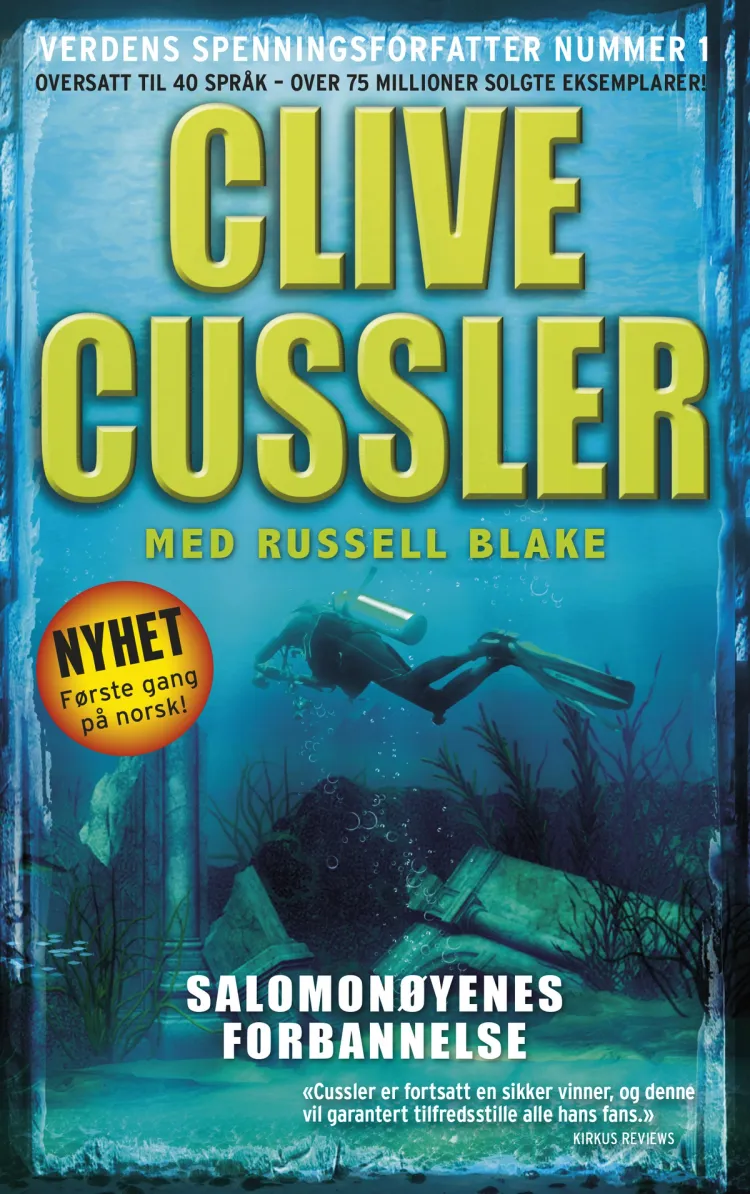 Omslag Salomonøyenes forbannelse av Clive Cussler (Ebok)