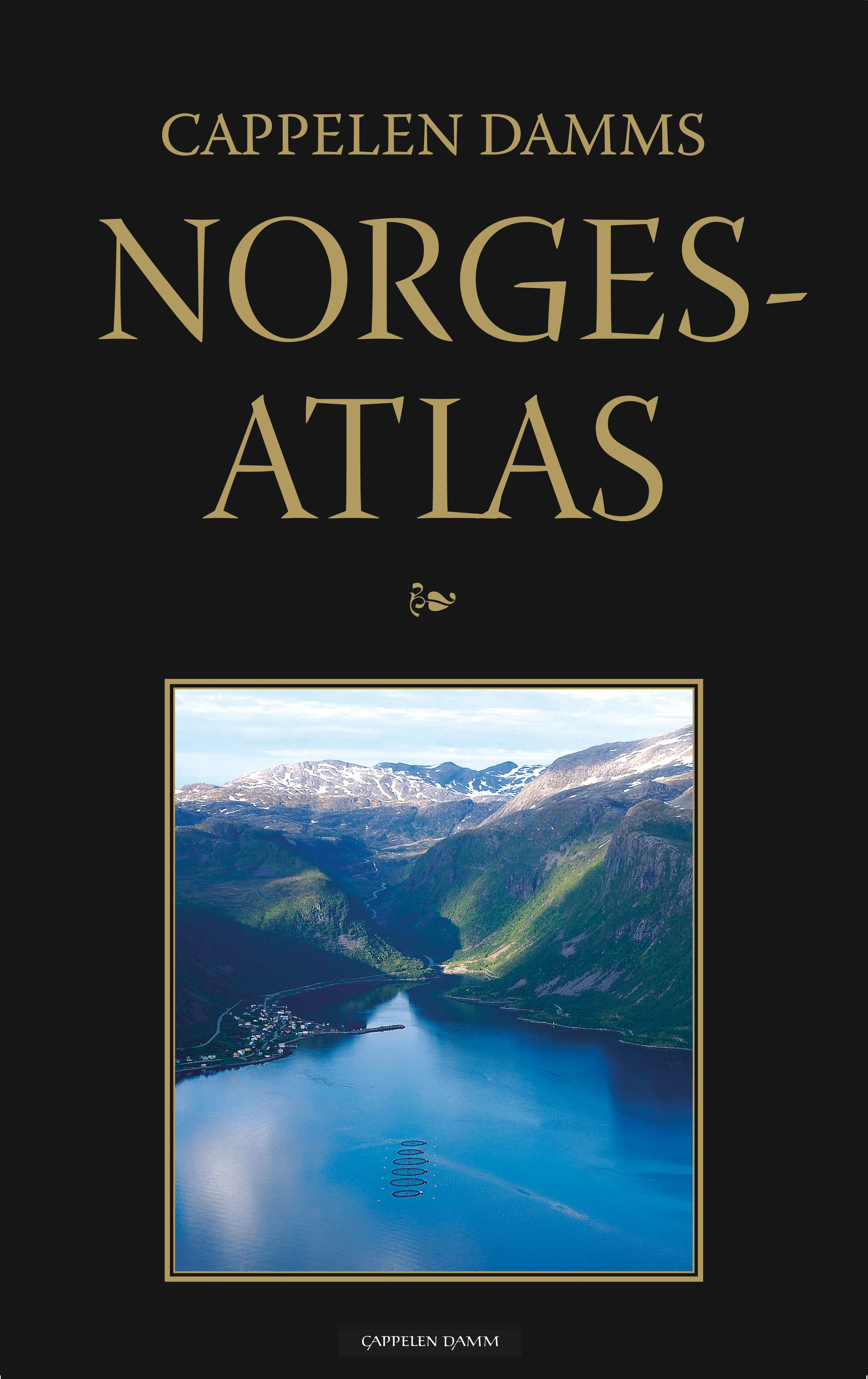 Omslag Cappelen Damms Norgesatlas (Innbundet)