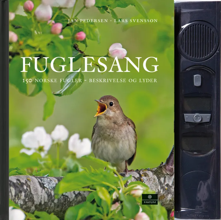 Omslag Fuglesang av Lars Svensson og Jan Pedersen (Innbundet)