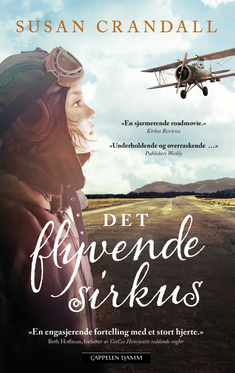 Omslag Det flyvende sirkus av Susan Crandall (Innbundet)