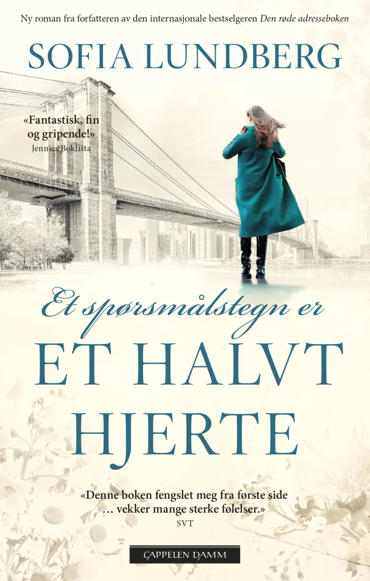 Omslag Et spørsmålstegn er et halvt hjerte av Sofia Lundberg (Heftet)