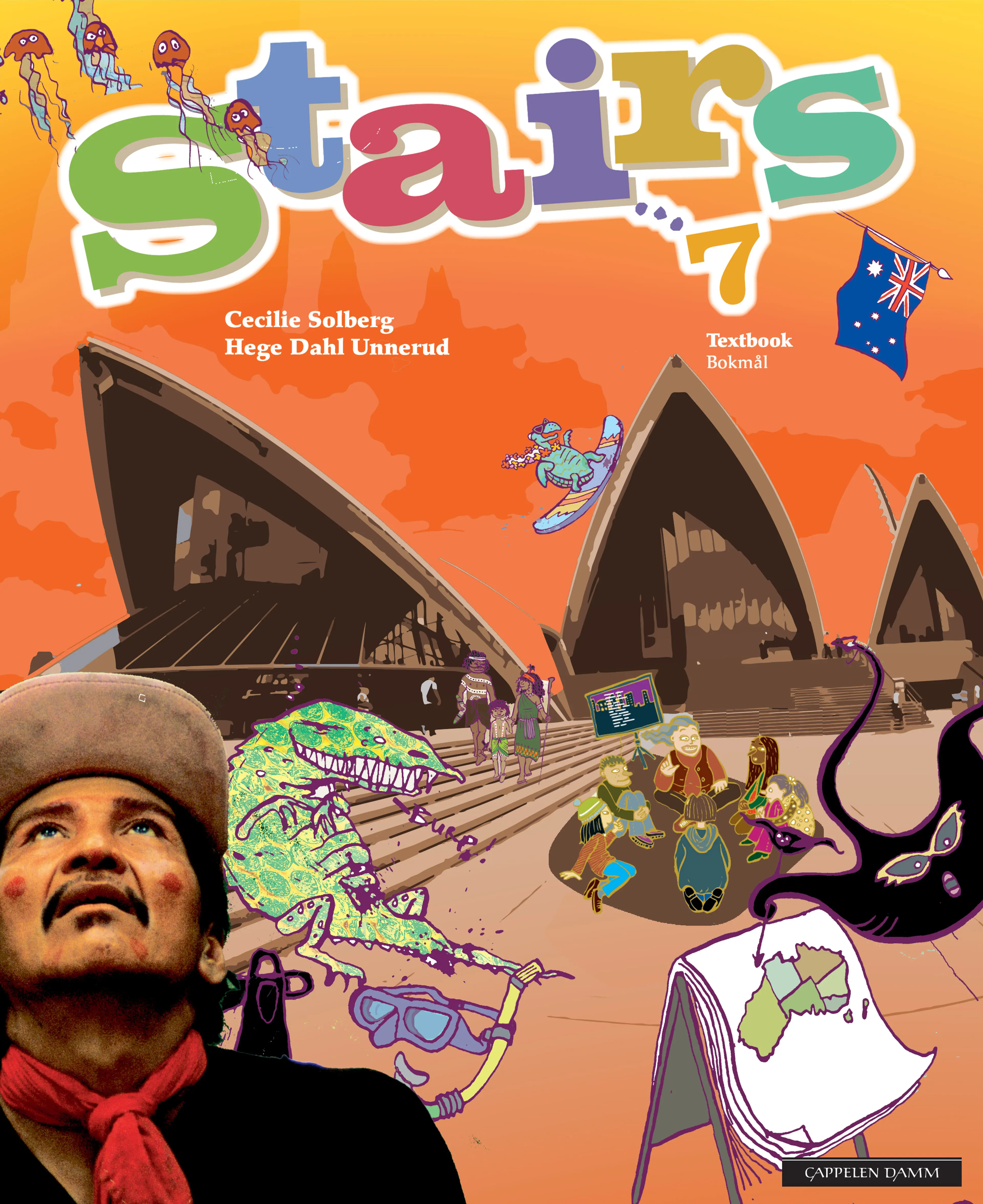 Omslag Stairs 7 Utgave 2 Textbook av Cecilie Solberg og Hege Dahl Unnerud (Innbundet)