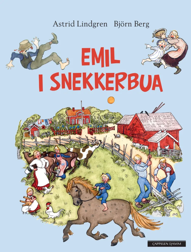 Omslag Emil i snekkerbua av Astrid Lindgren (Innbundet)