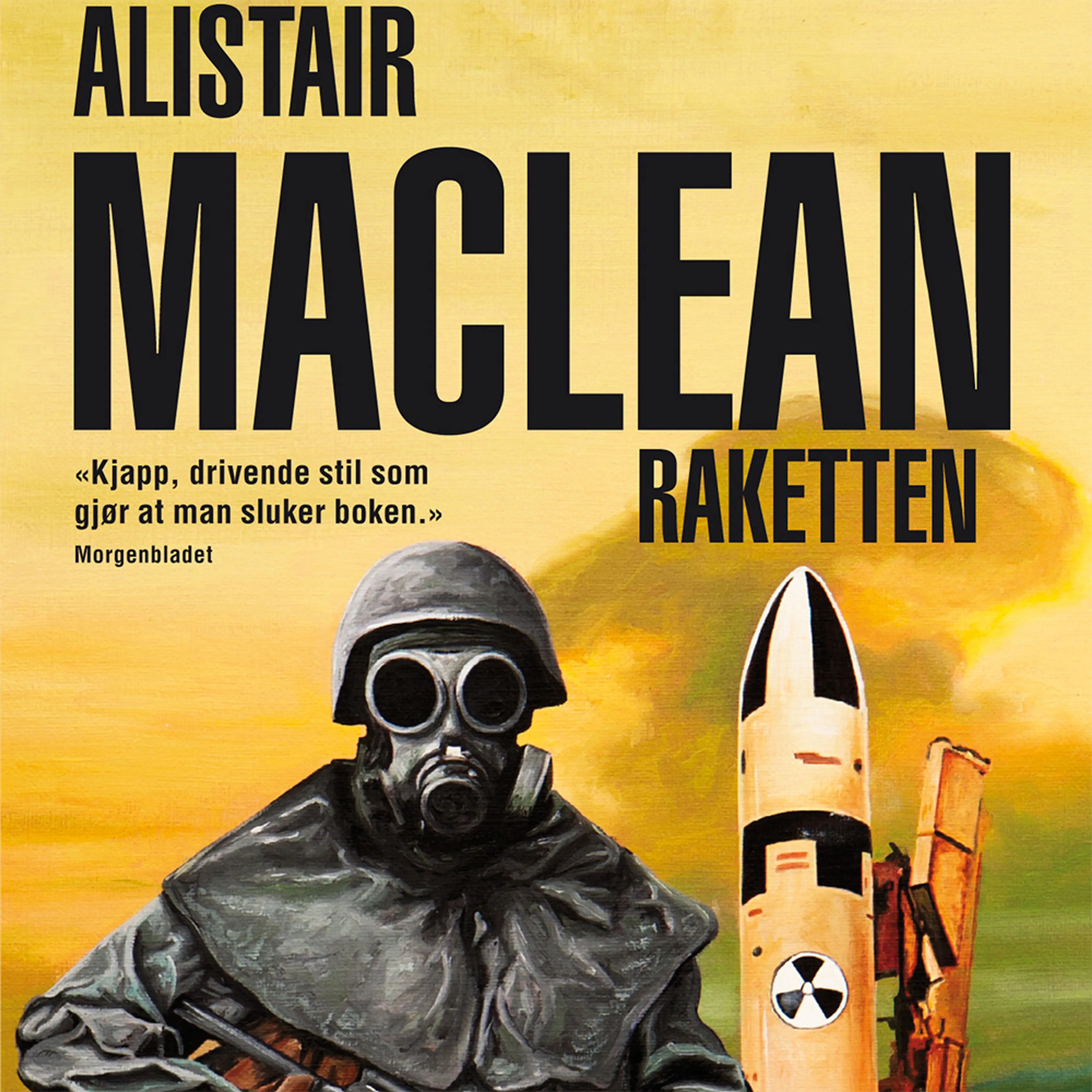 Omslag Raketten av Alistair MacLean (Lydbok)