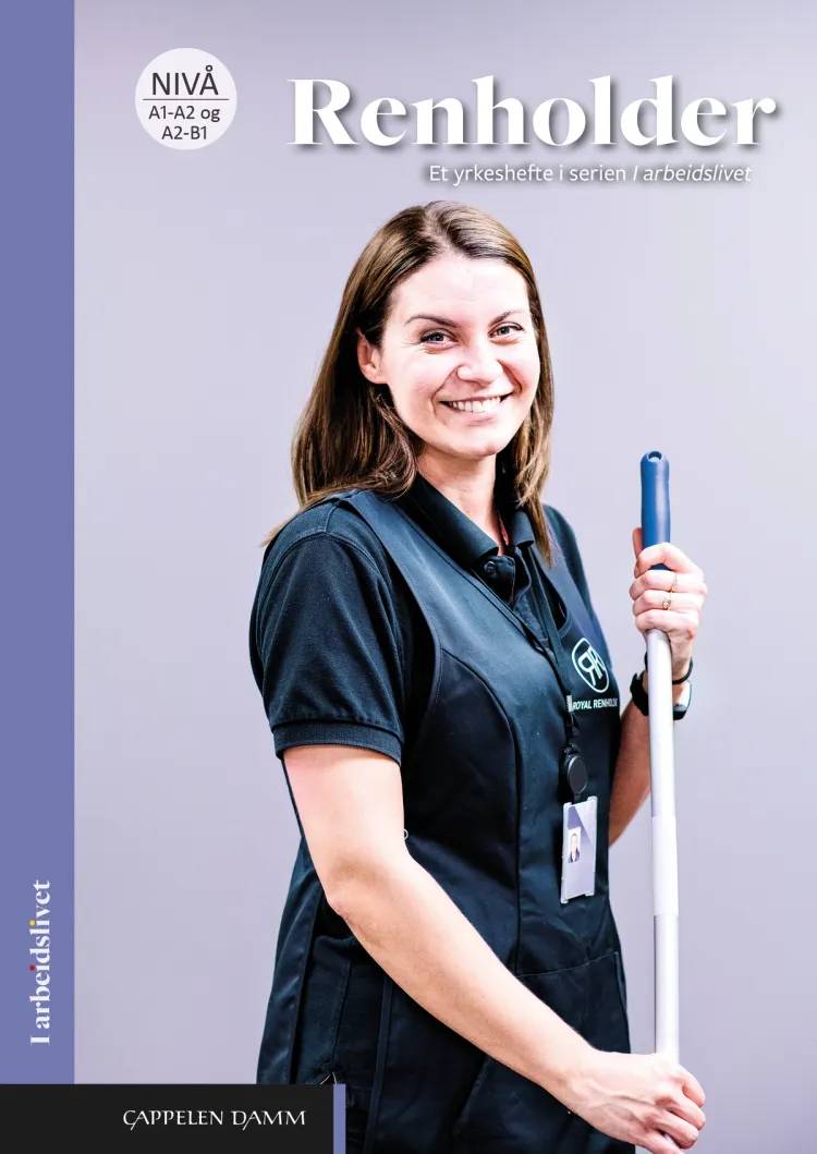 Omslag I arbeidslivet Renholder av Brit Bakken og Eirunn Innerdal (Heftet)