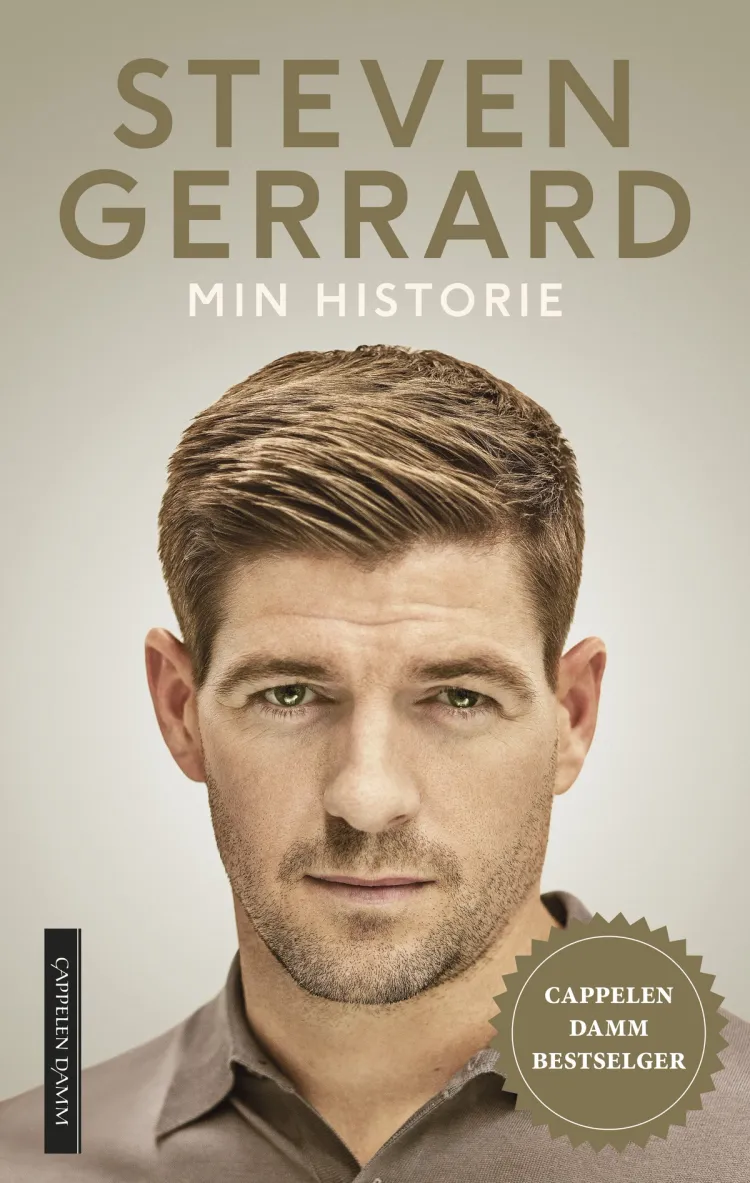 Omslag Min historie av Steven Gerrard (Heftet)