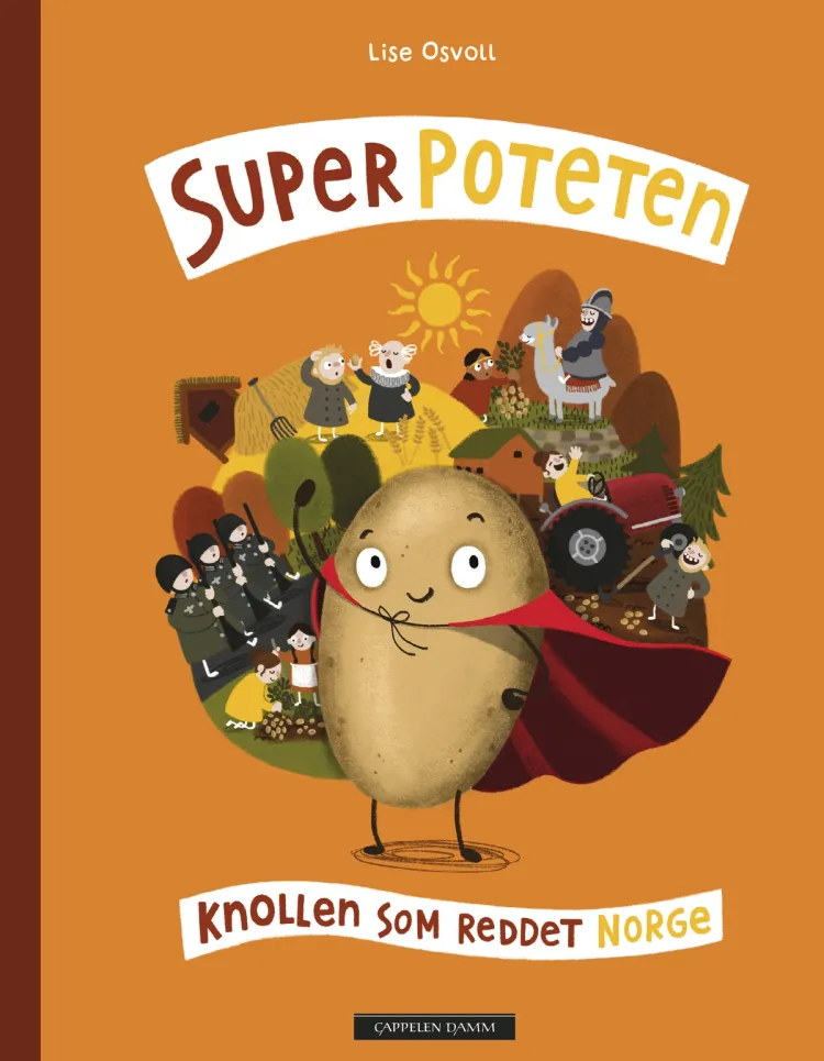 Omslag Superpoteten av Lise Osvoll (Innbundet)