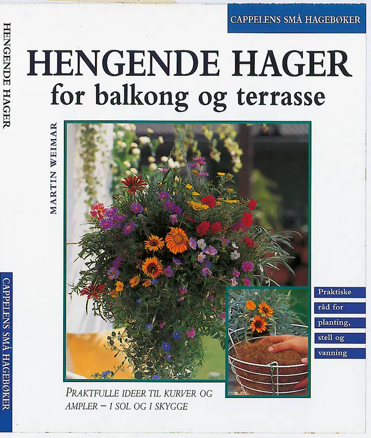 Omslag Hengende hager/Cappelens små hagebøker av Martin Weimar (Heftet)