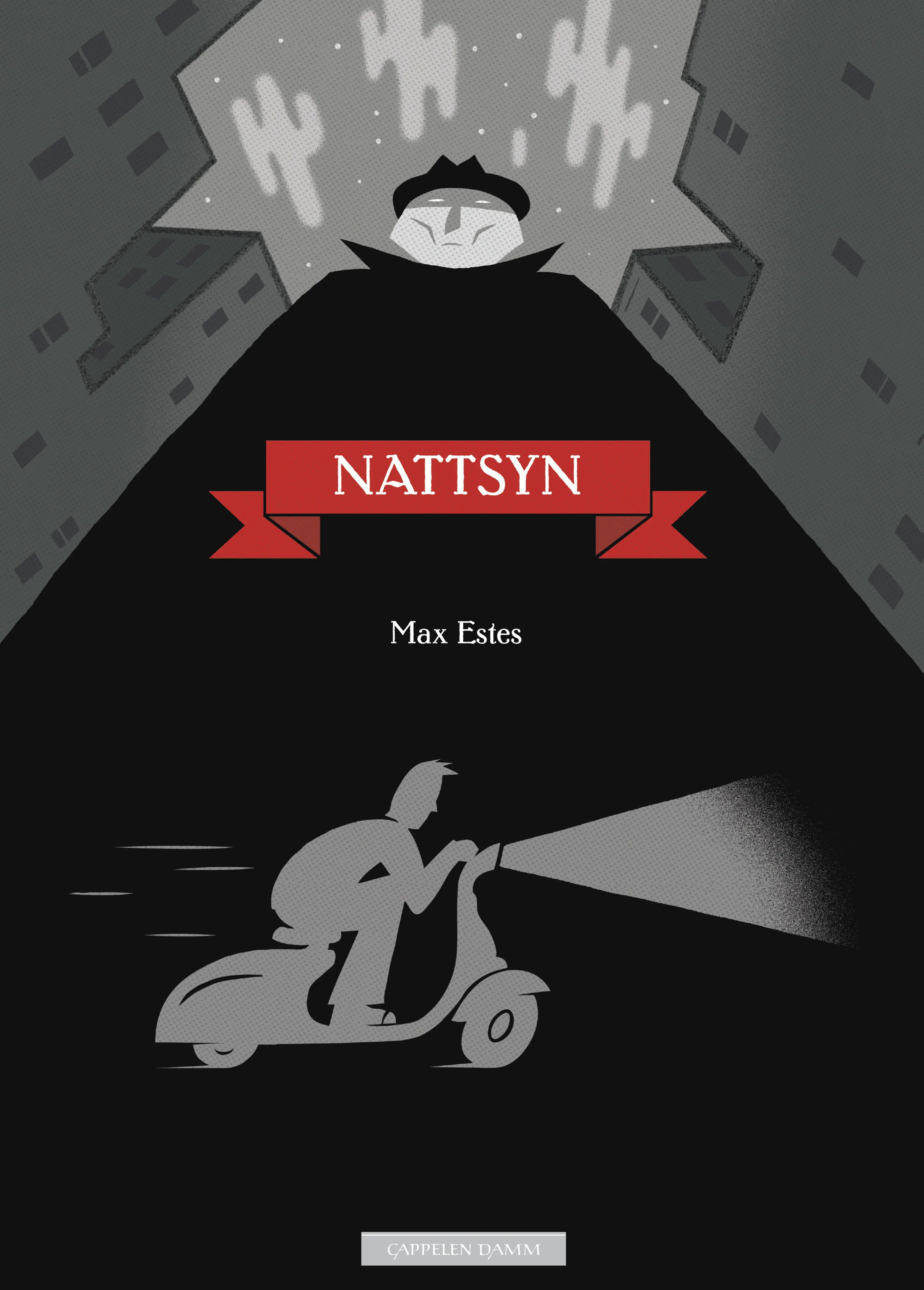 Omslag Nattsyn av Max Estes (Innbundet)