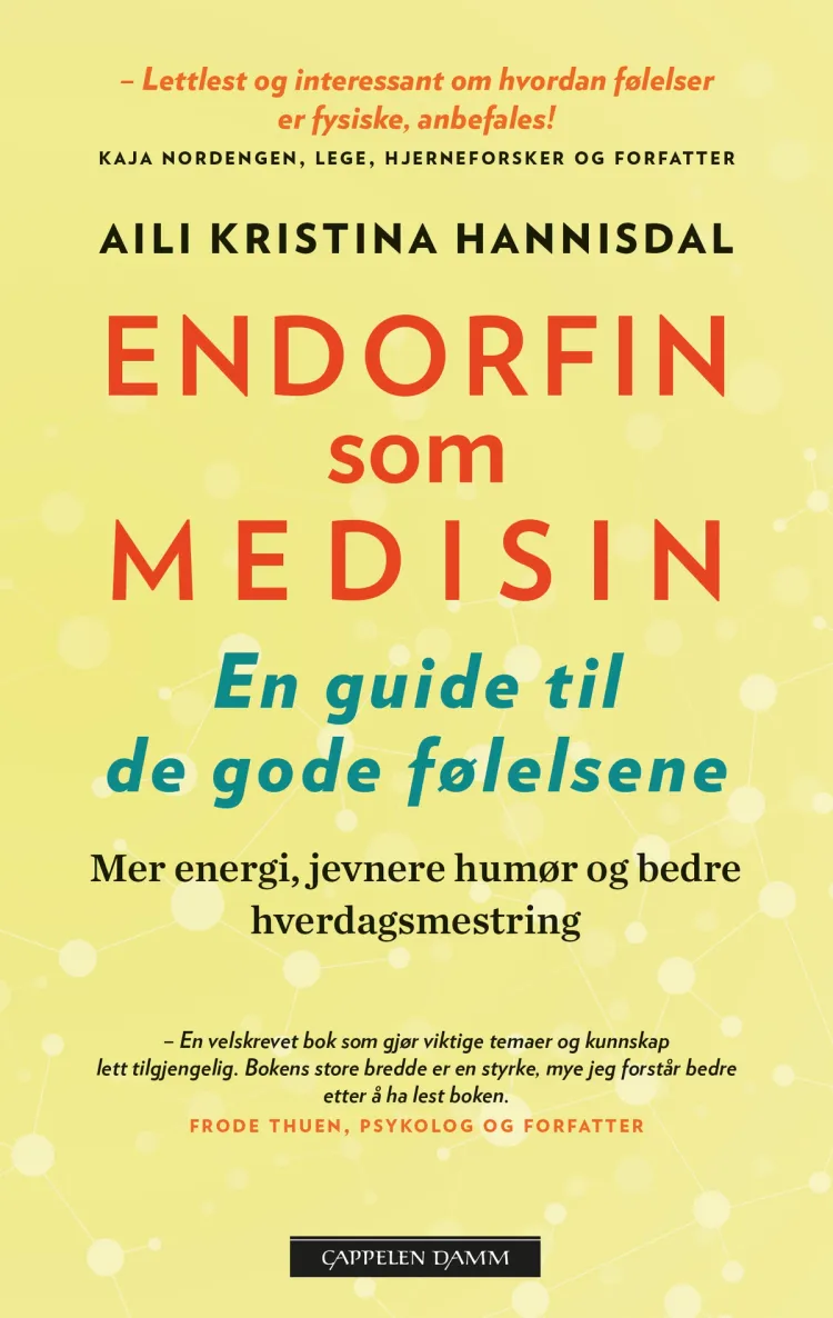 Omslag Endorfin som medisin av Aili Kristina Hannisdal (Heftet)