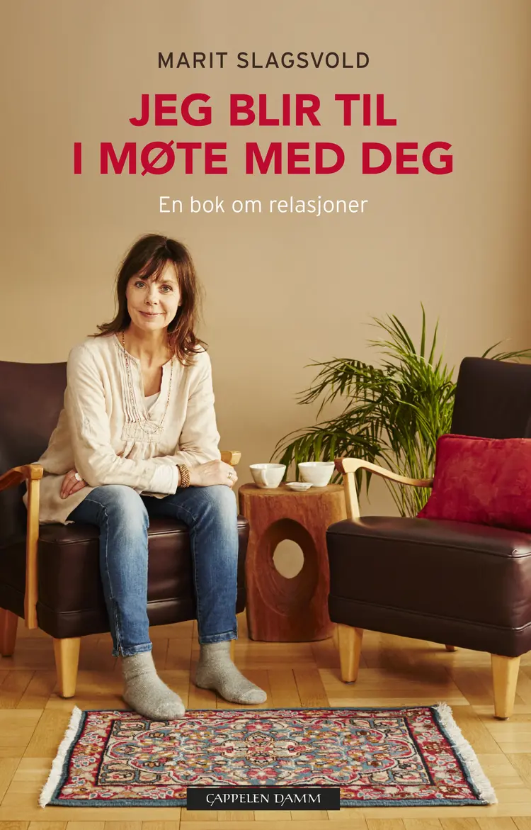 Omslag Jeg blir til i møte med deg av Marit Slagsvold (Ebok)