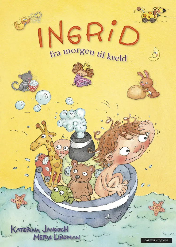 Omslag Ingrid fra morgen til kveld av Katerina Janouch (Innbundet)