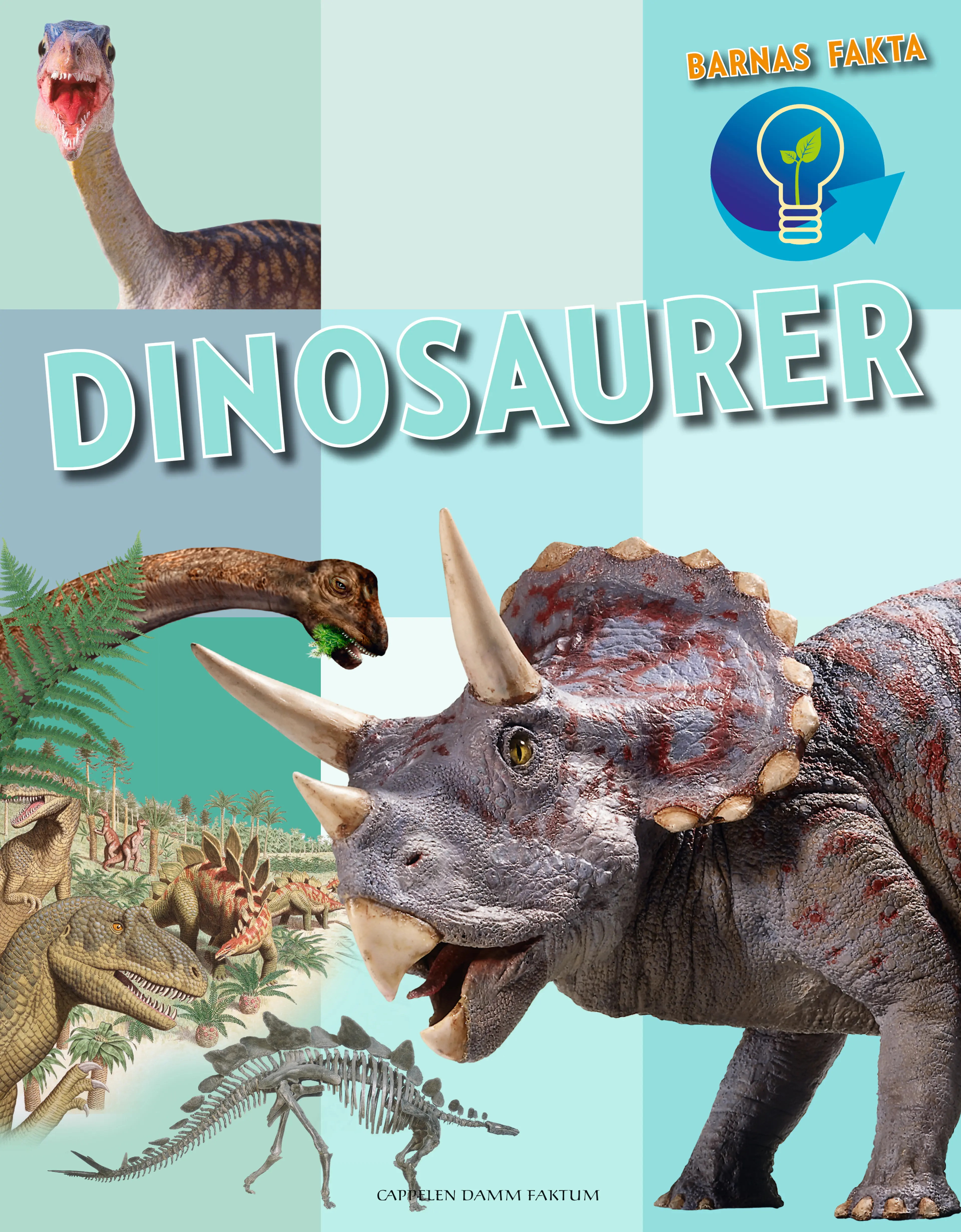 Omslag Dinosaurer av Caroline Bingham (Innbundet)