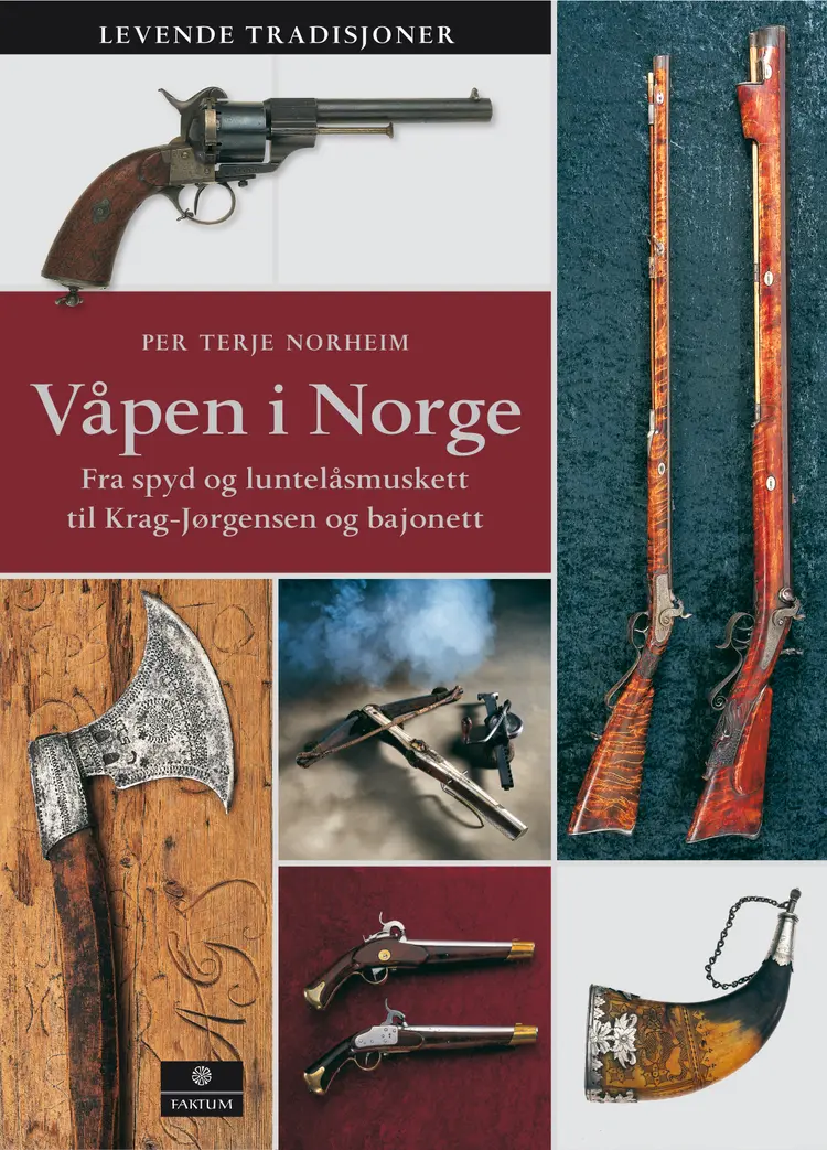 Omslag Våpen i Norge av Per Terje Norheim (Innbundet)