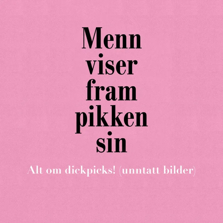 Omslag Menn viser fram pikken sin av Caroline Hainer (Lydbok)