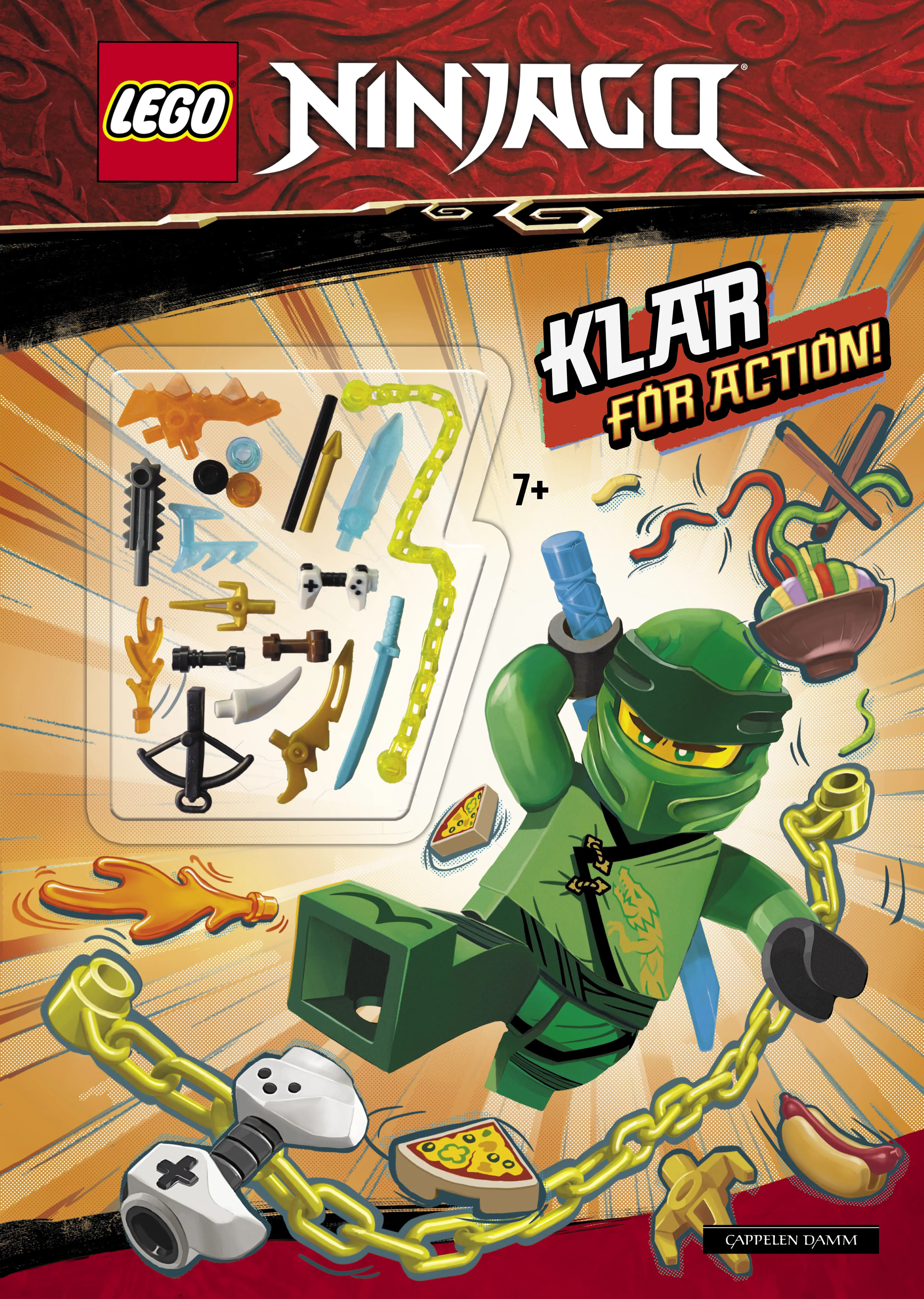 Omslag LEGO® NINJAGO® Klar for action! (Heftet)