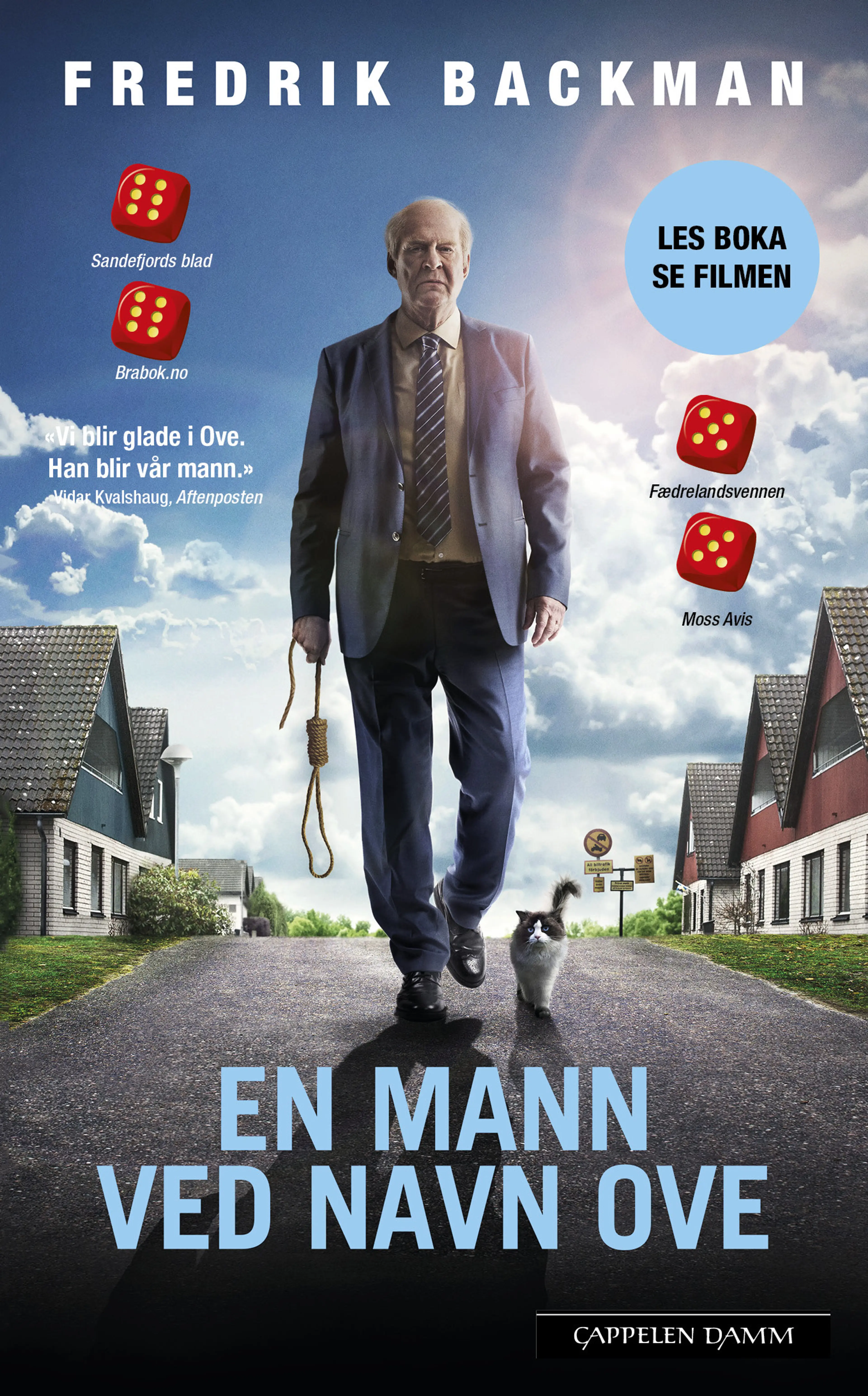 Omslag En mann ved navn Ove av Fredrik Backman (Heftet)