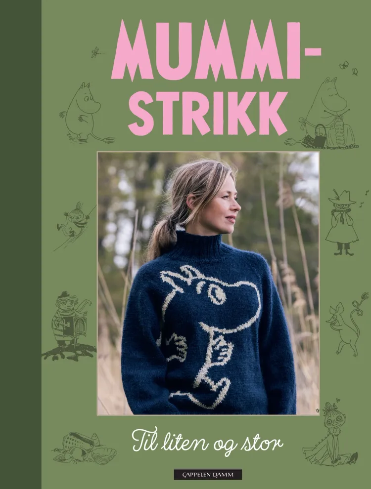 Omslag Mummi-strikk (Innbundet)