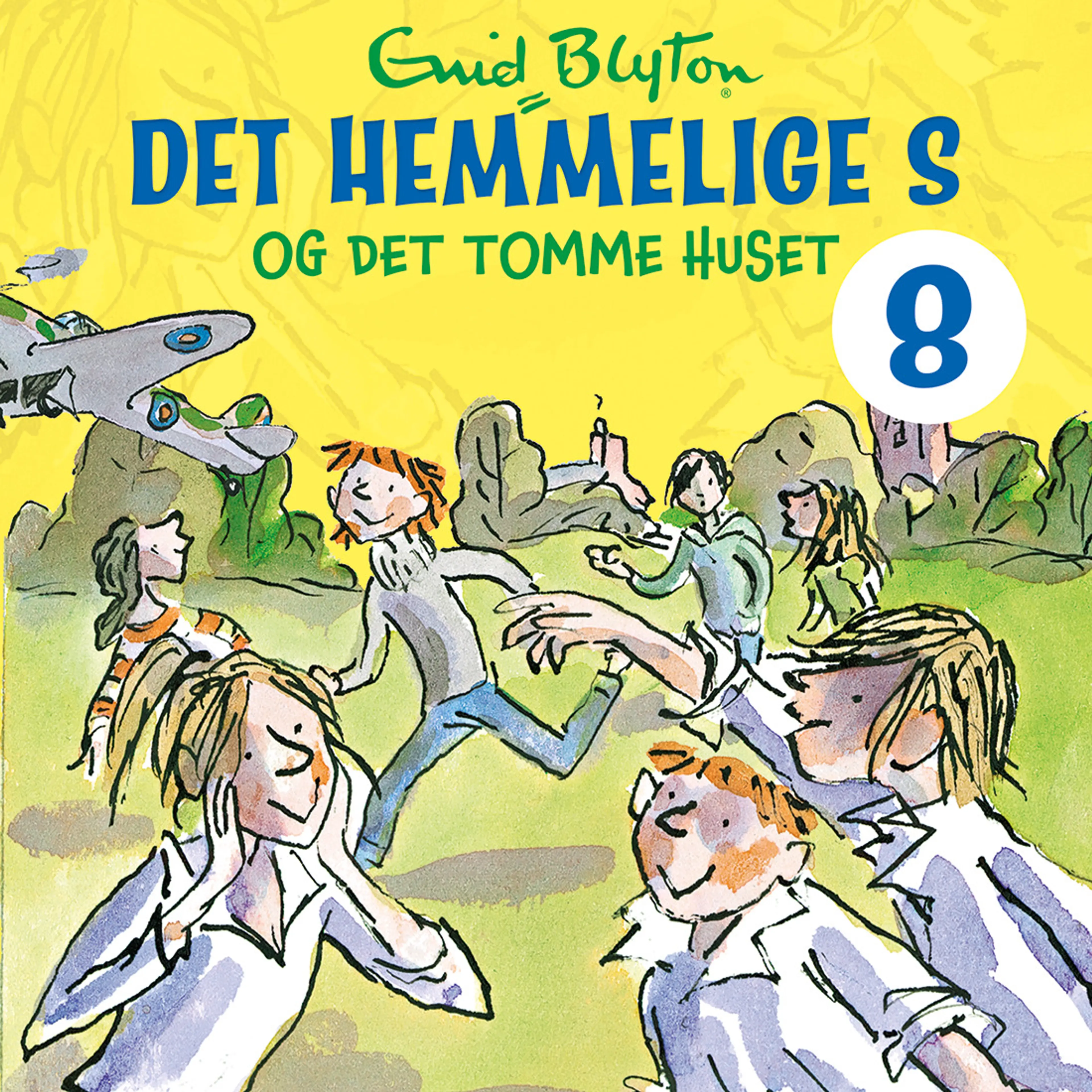Omslag Det hemmelige S og det tomme huset av Enid Blyton (Lydbok)
