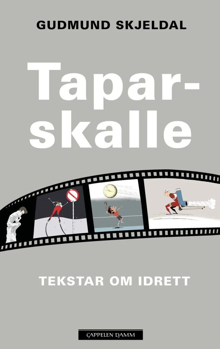 Omslag Taparskalle av Gudmund Skjeldal (Innbundet)