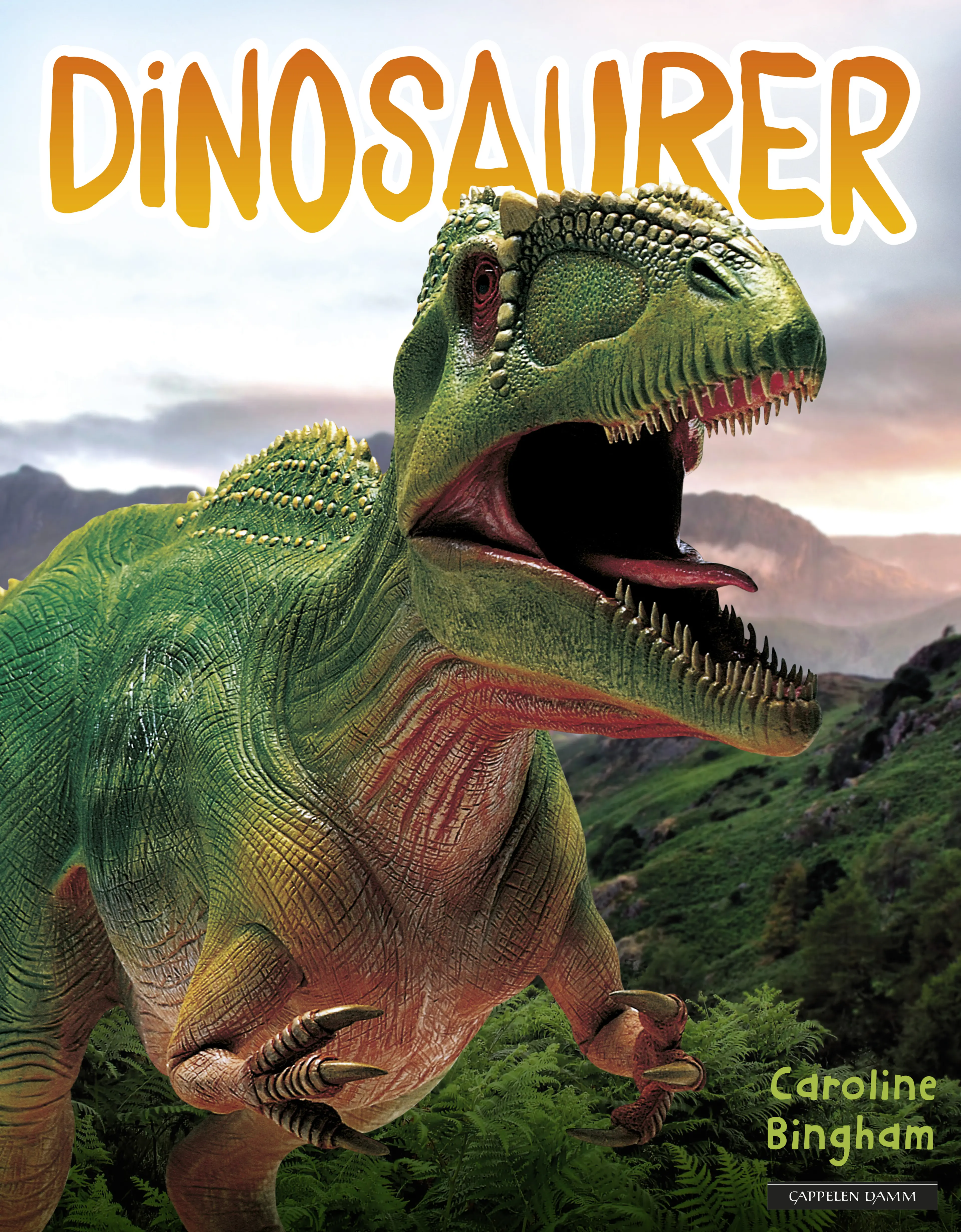Omslag Dinosaurer av Caroline Bingham (Innbundet)