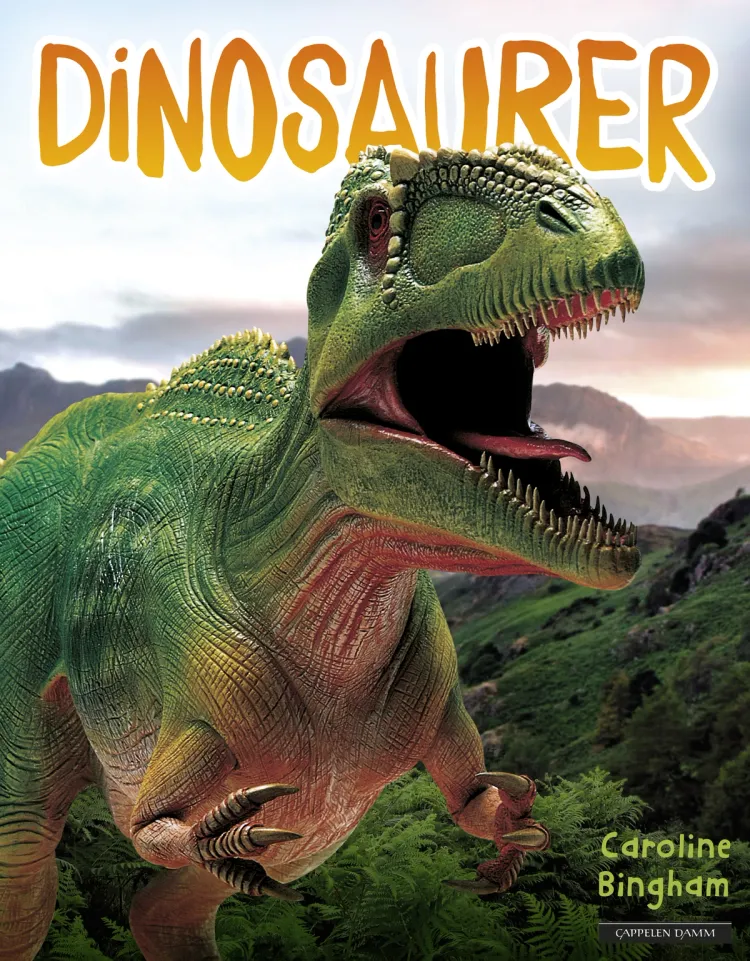 Omslag Dinosaurer av Caroline Bingham (Innbundet)
