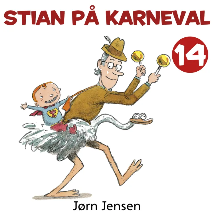 Omslag Stian på karneval av Jørn Jensen (Lydbok)