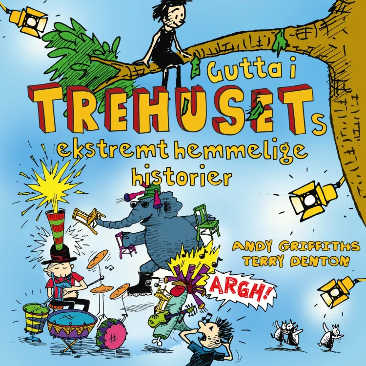 Omslag Gutta i trehusets ekstremt hemmelige historier av Andy Griffiths (Lydbok)