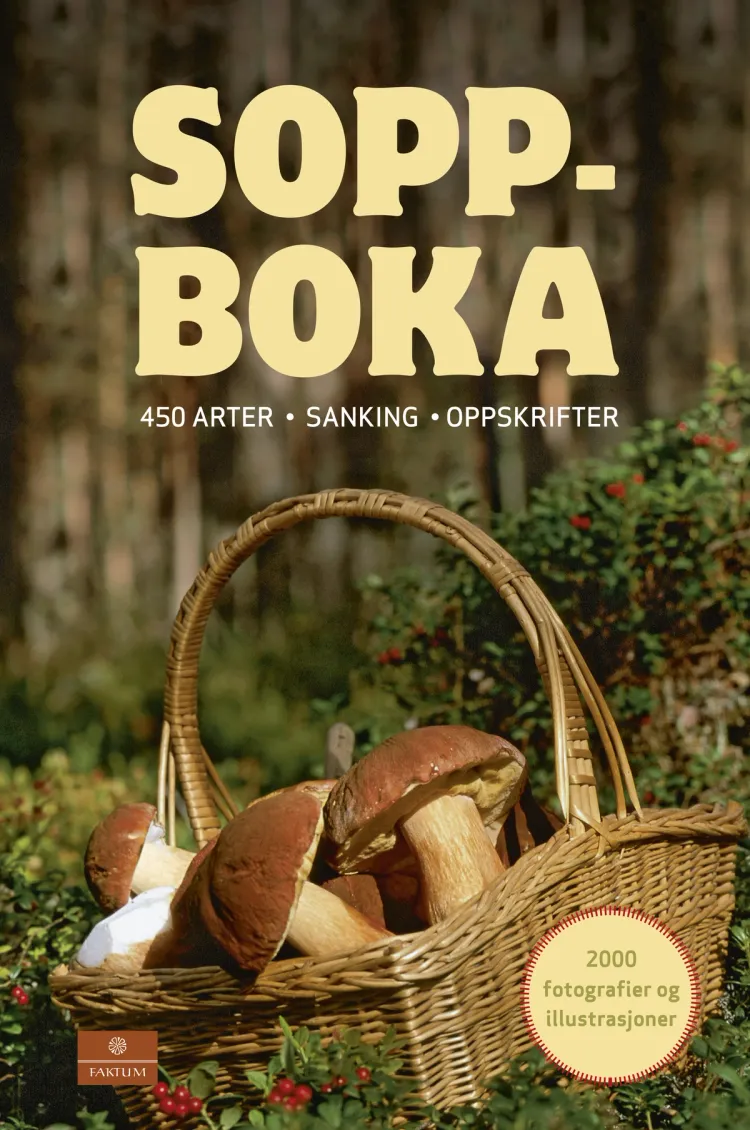 Omslag Soppboka av Thomas Læssøe og Anna del Conte (Innbundet)