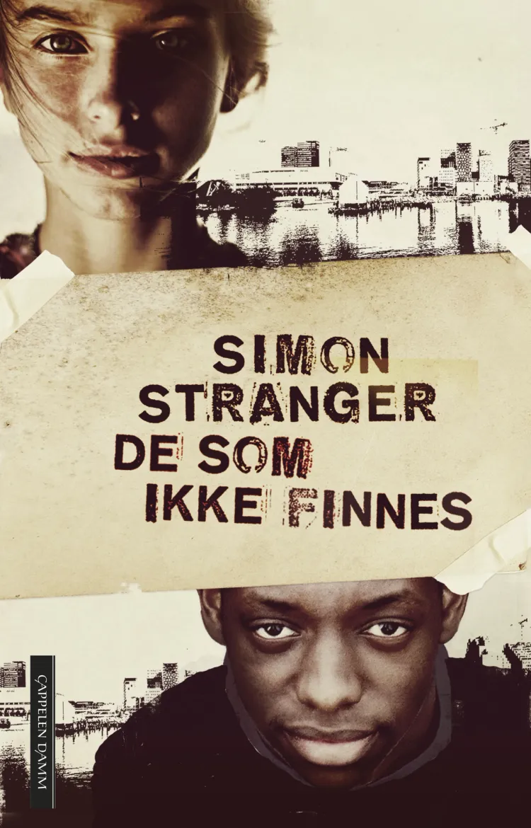 Omslag De som ikke finnes av Simon Stranger (Innbundet)
