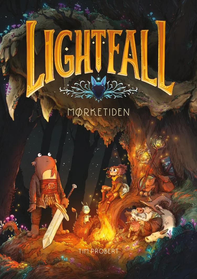 Omslag Lightfall 3: Mørketiden av Tim Probert (Innbundet)
