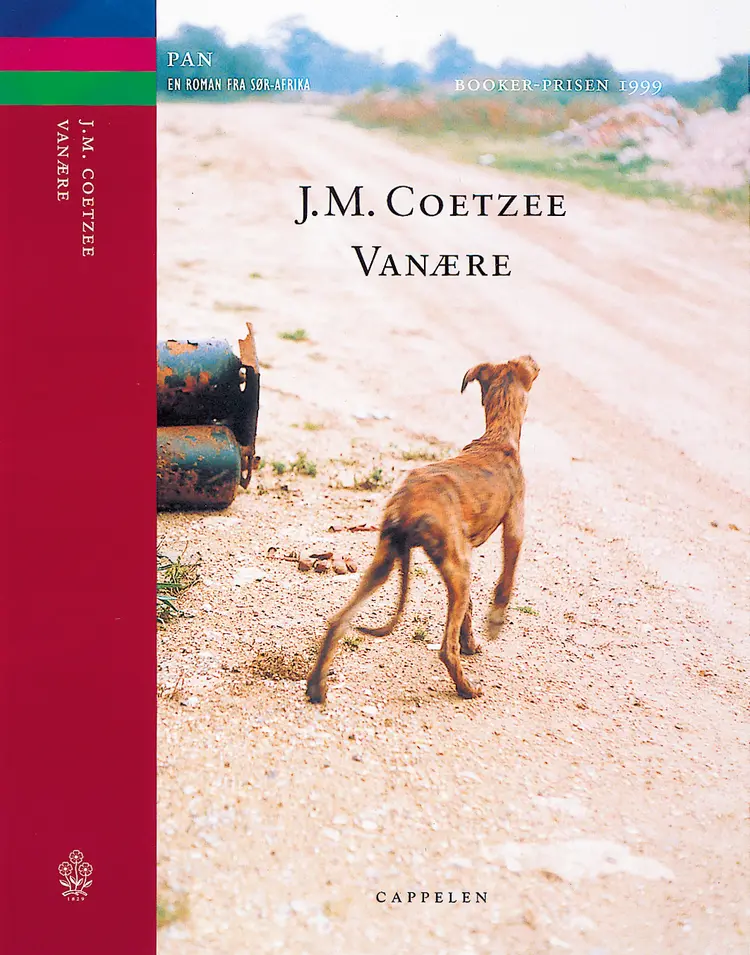 Omslag Vanære av J.M. Coetzee (Innbundet)