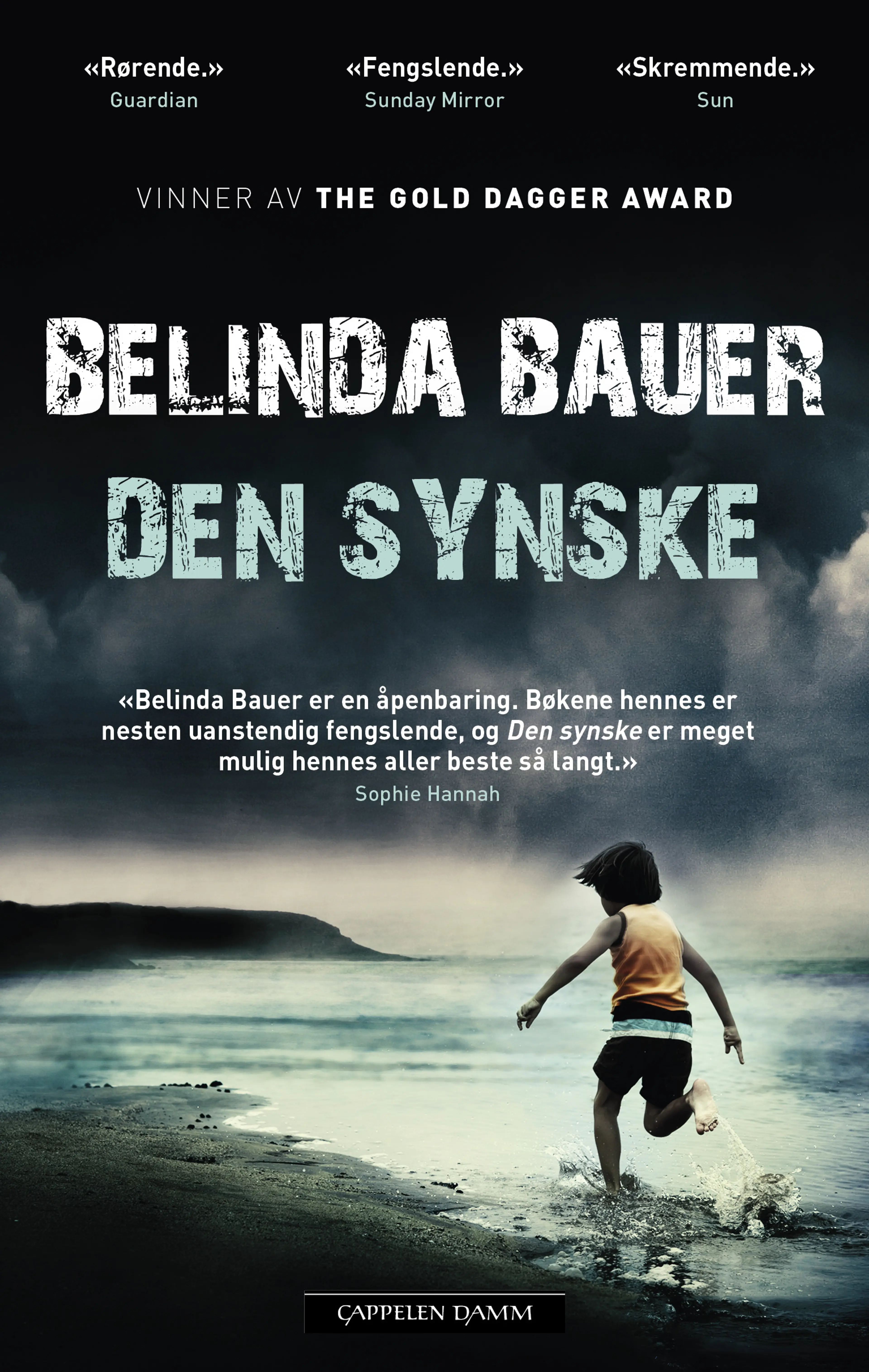 Omslag Den synske av Belinda Bauer (Heftet)