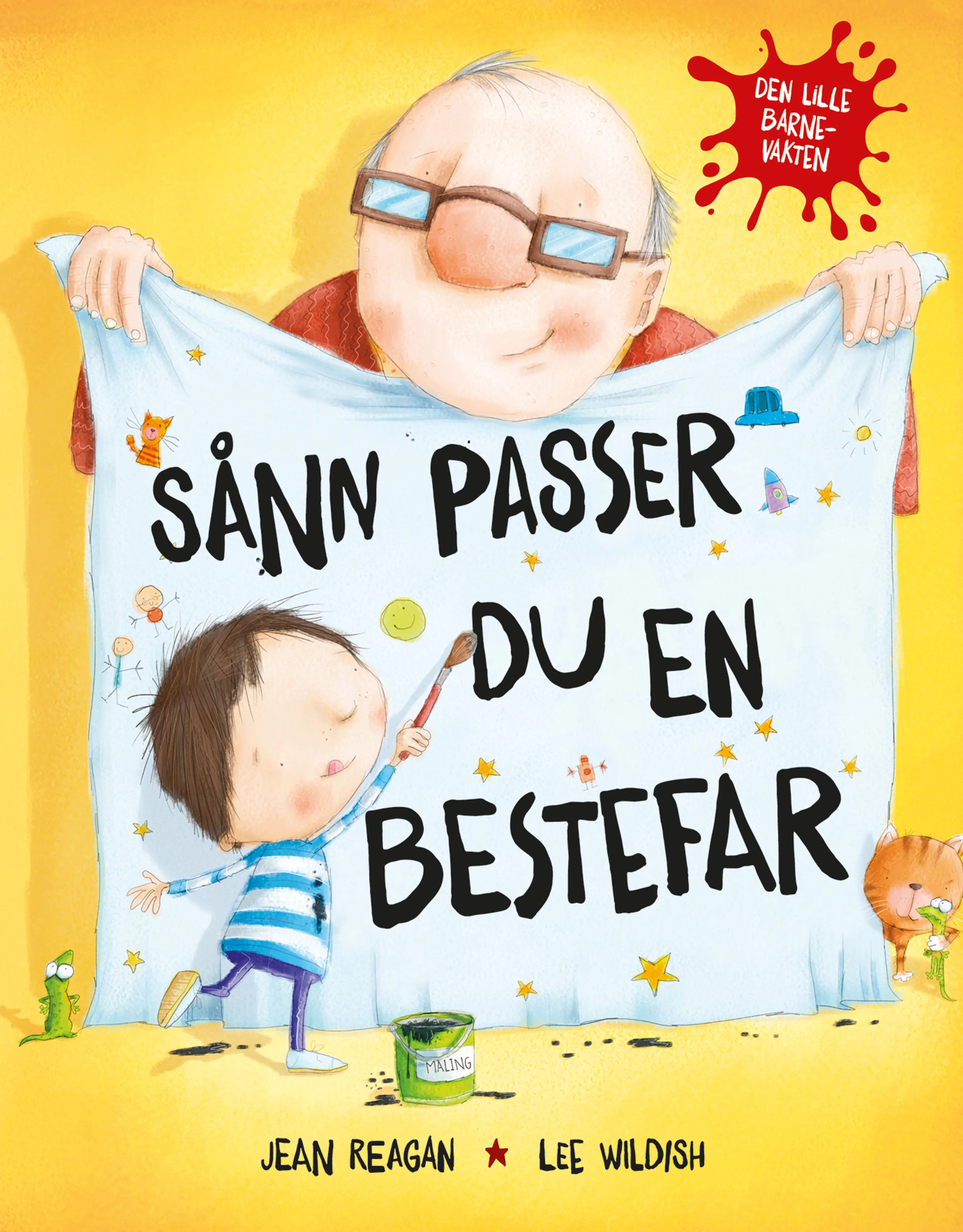 Omslag Sånn passer du en bestefar av Jean Reagan (Innbundet)